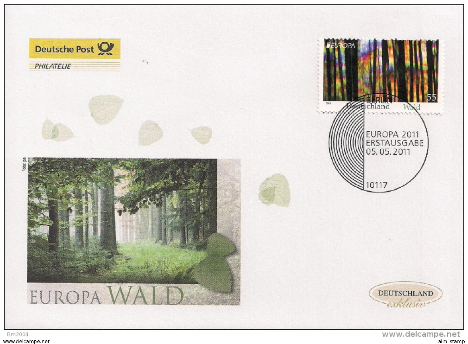 2011 Germay Deutschland  Mi. 2864 FDC  Europa - 2011