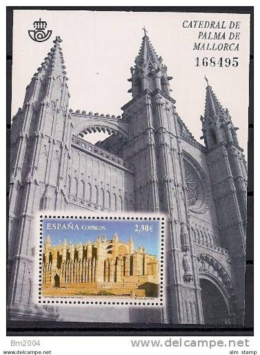 2012 Spanien  Mi. Bl. 226**MNH Catedrale De Palma De Mallorca - Blocs & Hojas