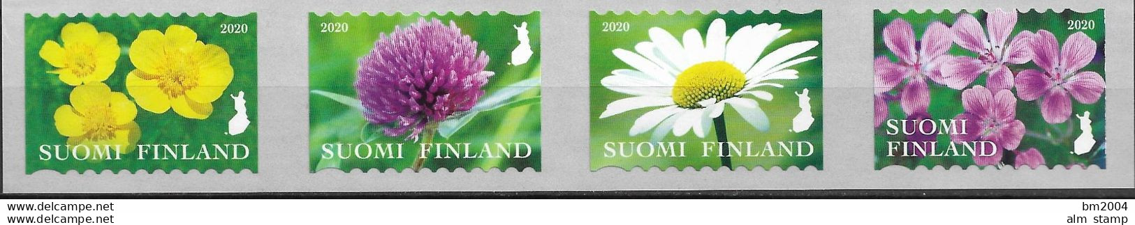 2020 Finnland Mi. 2703-10 **MNH   Internationales Jahr Der Pflanzengesundheit: Wildblumen - Ongebruikt