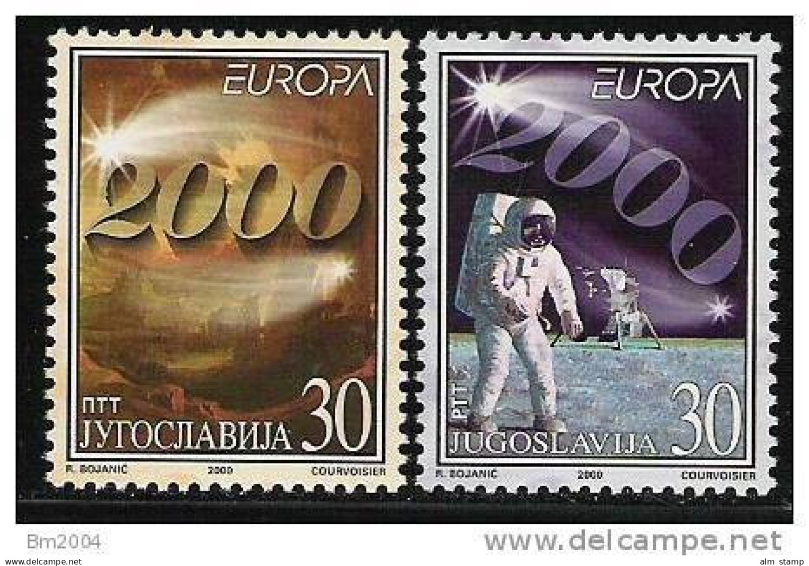 2000 Jugoslawien  Mi. 2975-6 **MNH  EUROPA - 2000