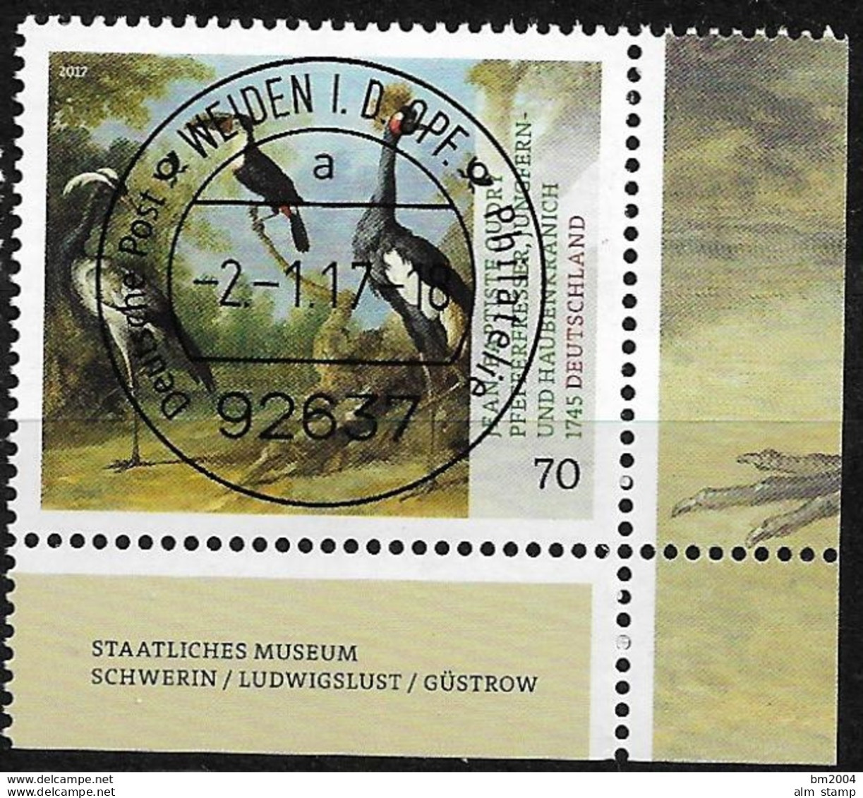 2017 Allem. Fed. Deutschland  Mi. 2274-5 FD- Used Weiden Schätze Aus Deutschen Museen - Gebraucht