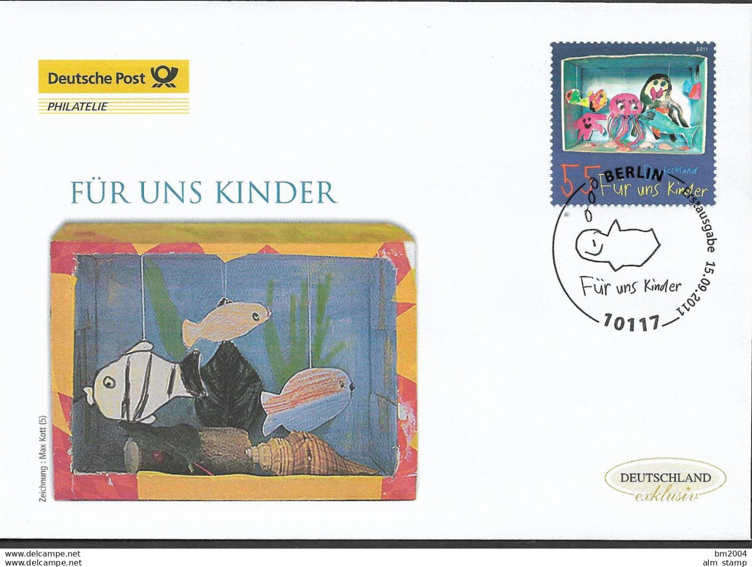 2011Germay. Deutschland  Mi. 2888 FDC  Für Uns Kinder. - 2011-…