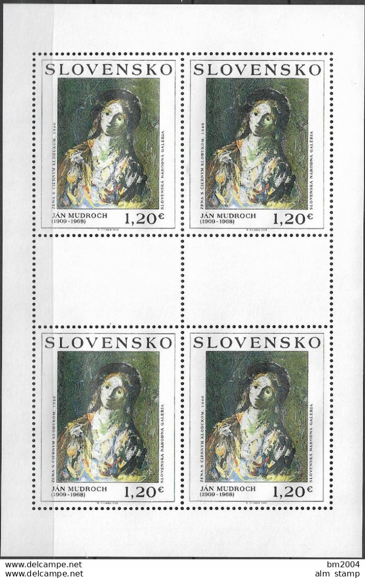 2009 Slowakei Mi. 625-6**MNH    Kunst. - Neufs