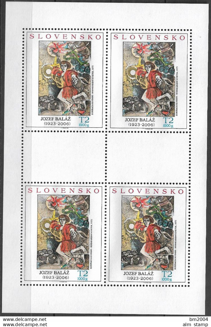 2008 Slowakei Mi.593-4**MNH  Kunst. - Ungebraucht