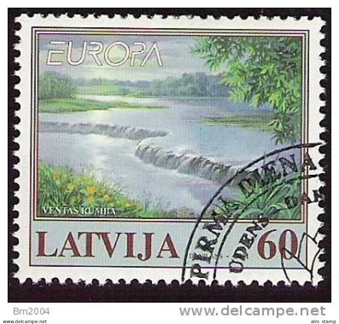 2001 Lettland  Latvija Mi. 544 Used - 2001