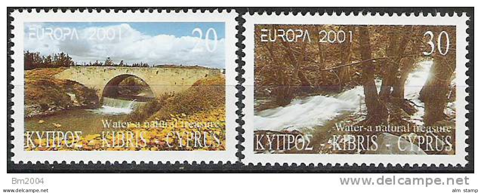 2001 Zypern Mi. 976-7 **MNH - 2001