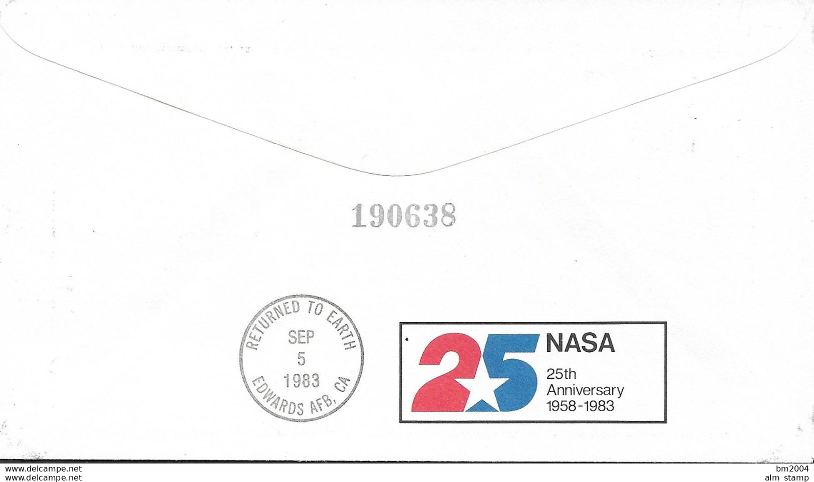 1983  USA Mi. 1648 C  Weißkopfseeadler Postal History - OFFICIAL FOLDER With FDC COVER NASA Space - 1981-1990