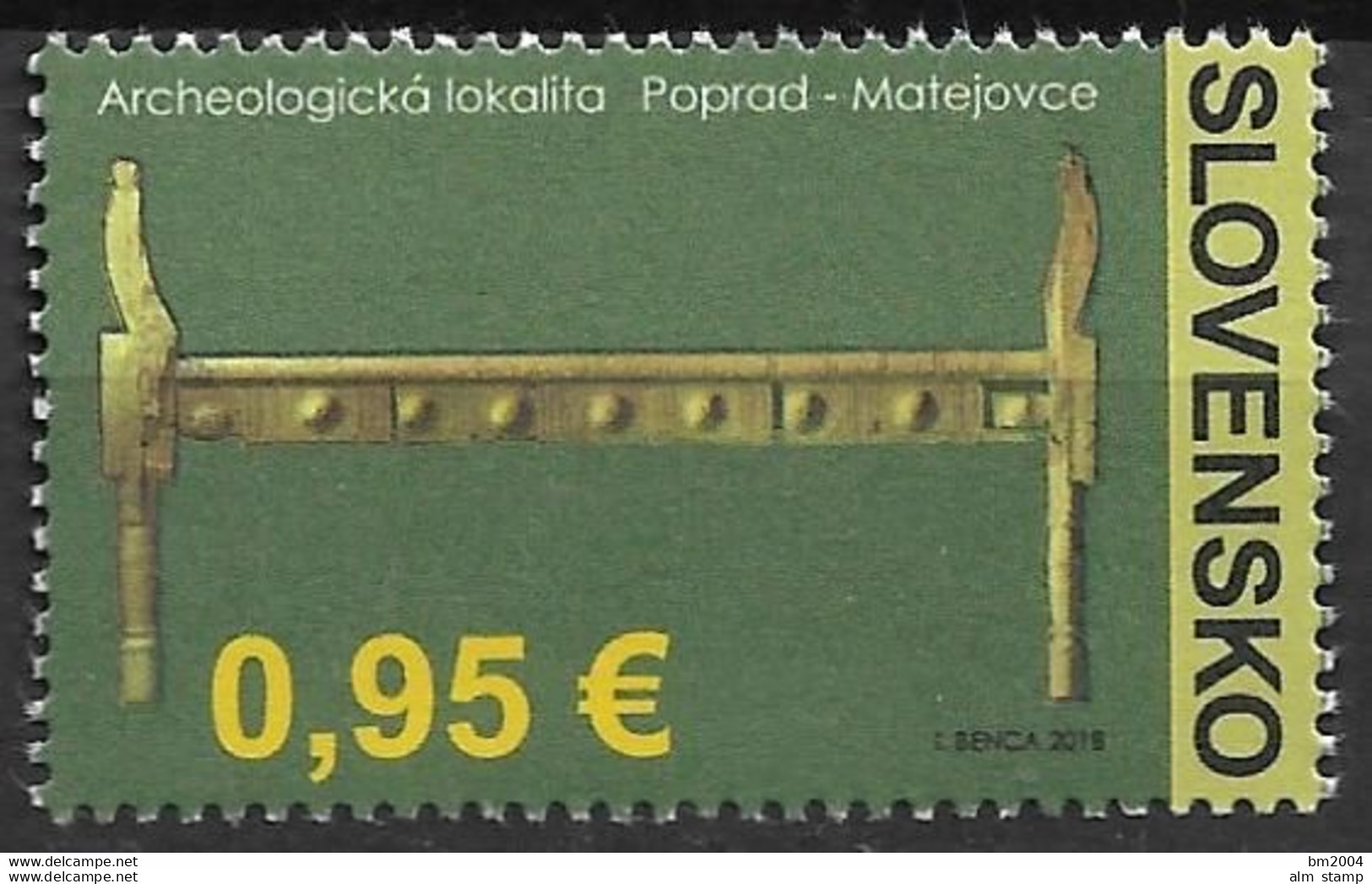 2018 Slowakei Slovensko  Mi. 842**MNH  Fundstück Aus Dem Germanischen Fürstengrab Bei Poprad - Neufs