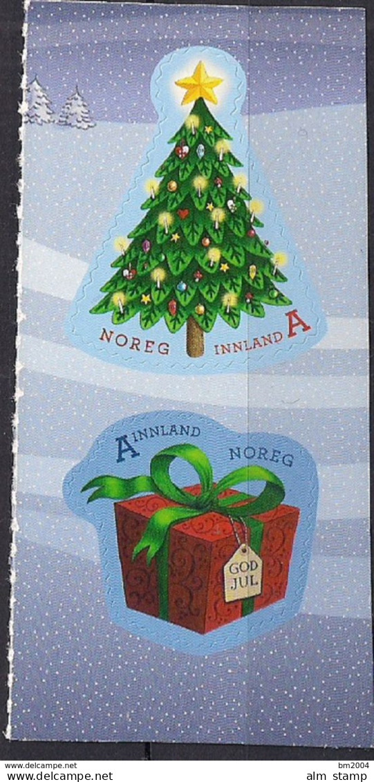 2015 Norwegen Mi. 1899-1900 **MNH  Weihnachten. - Nuevos