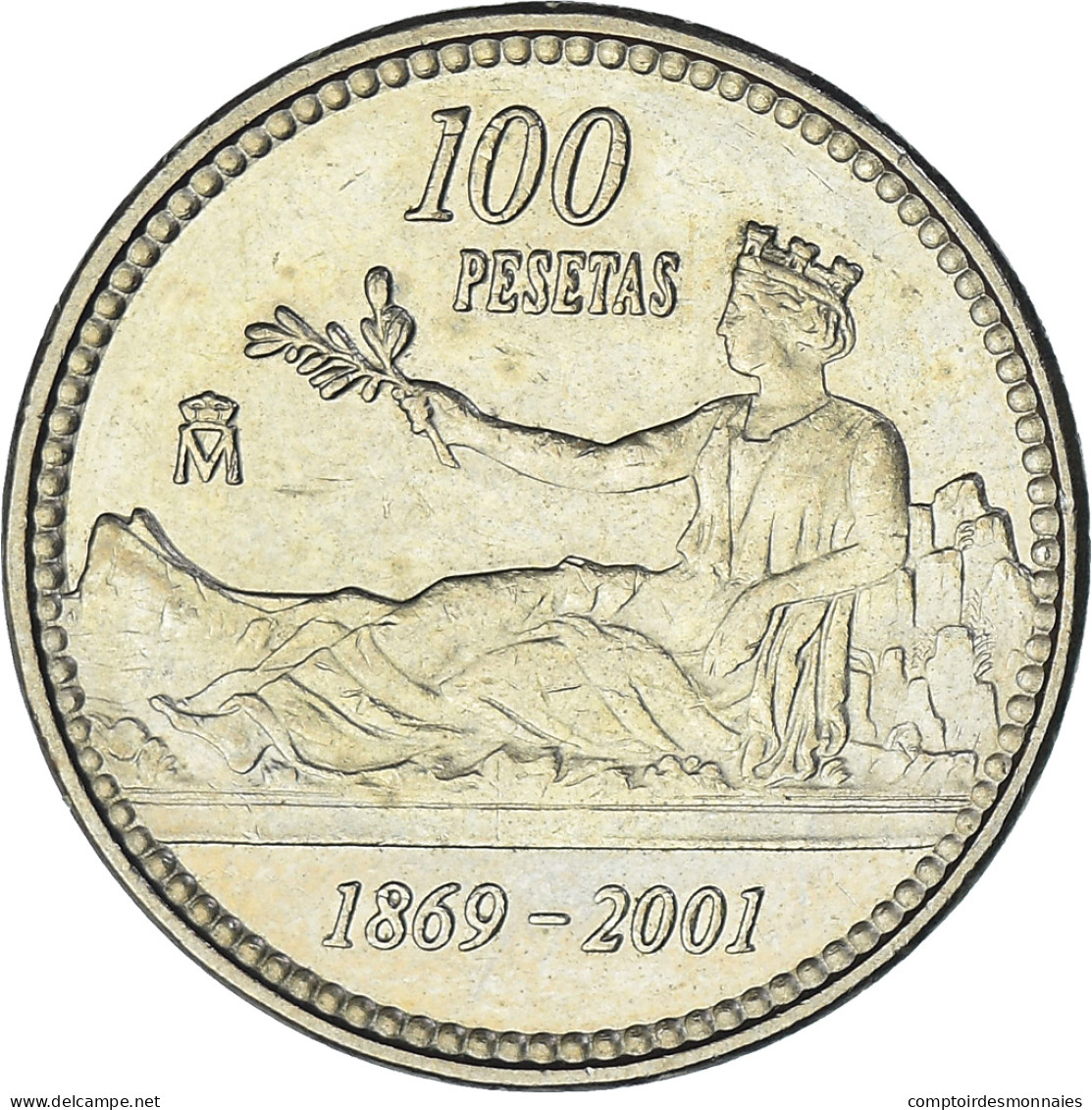 Espagne, 100 Pesetas, 2001 - 100 Peseta