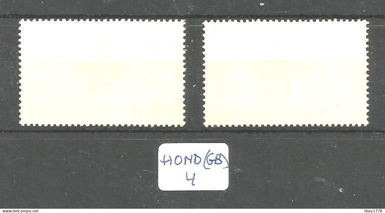 HOND(GB) YT 183/184 En XX - Honduras Británica (...-1970)