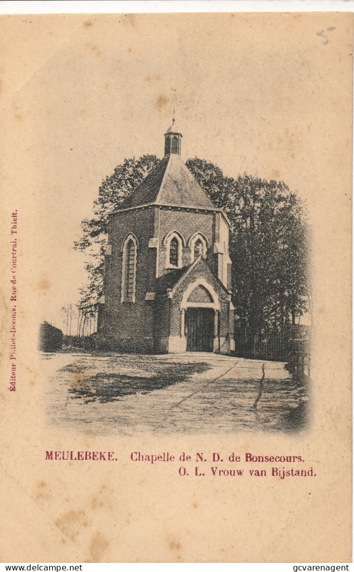 MEULEBEKE  CHAPELLE DE NONSECOURS           ZIE AFBEELDINGEN - Meulebeke