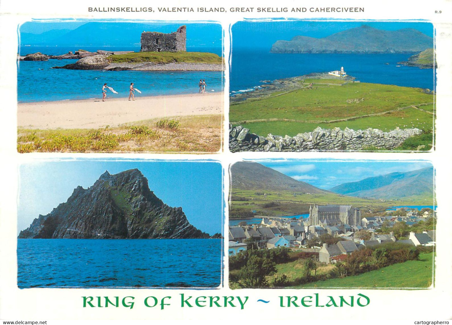 Ireland > Kerry Ring Of Kerry Valentia Island Great Skellig - Kerry