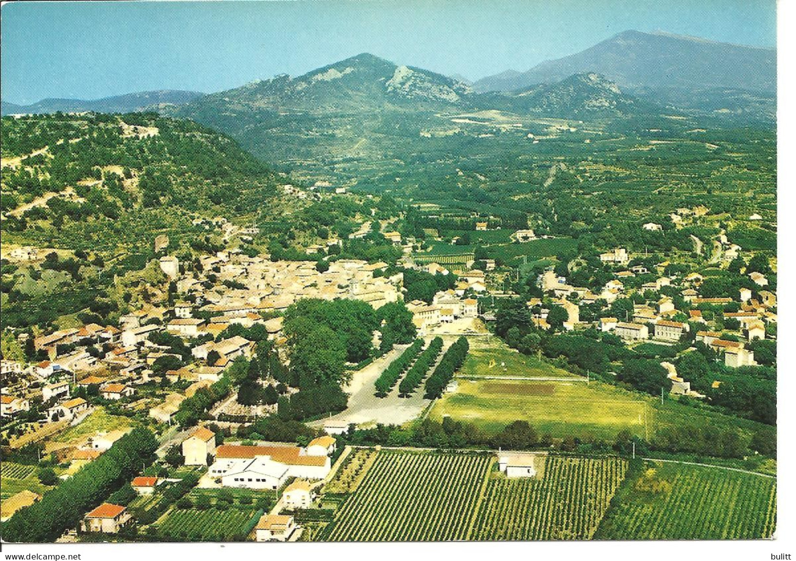 BEAUMES DE VENISE Et Le Mont Ventoux - Vue Aérienne - Beaumes De Venise