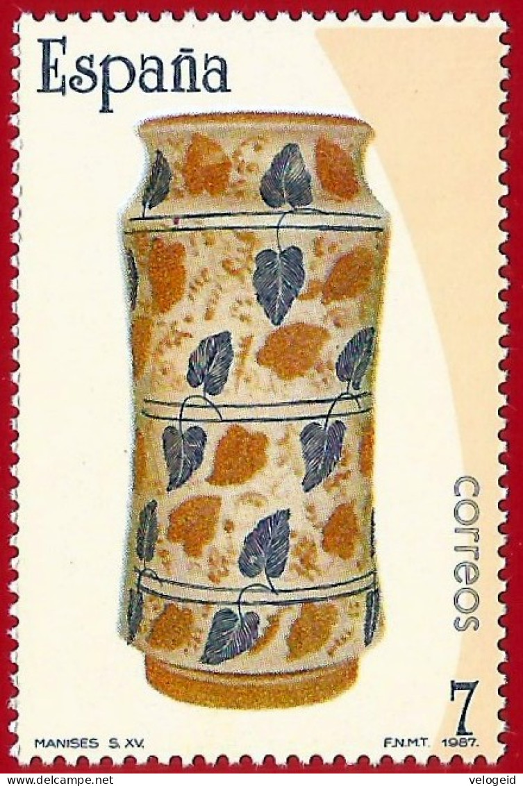 España. Spain. 1987. Artesania Española. Ceramica De Talavera S. XVIII - Porcellana