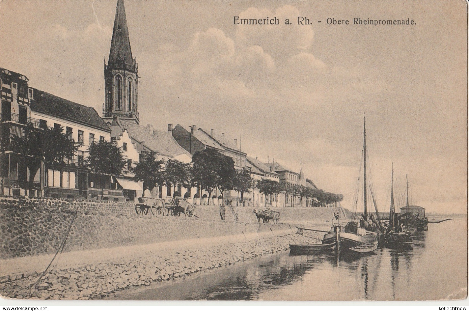 EMMERICH A. RH - OBERE RHEINPROMENADE - Emmerich