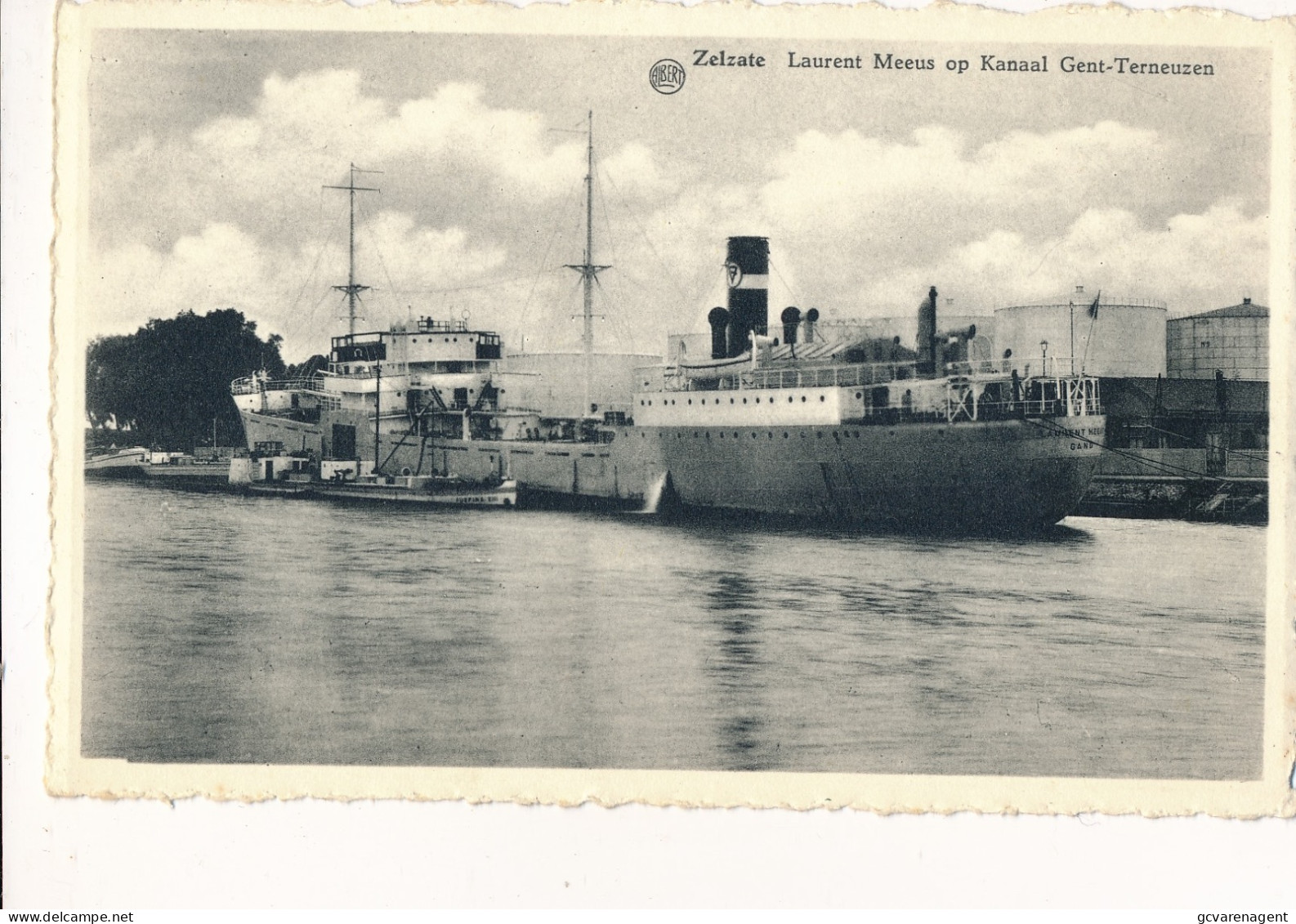 ZELZATE  LAURENT MEEUWS OP KANAAL GENT TERNEUZEN         ZIE AFBEELDINGEN - Zelzate