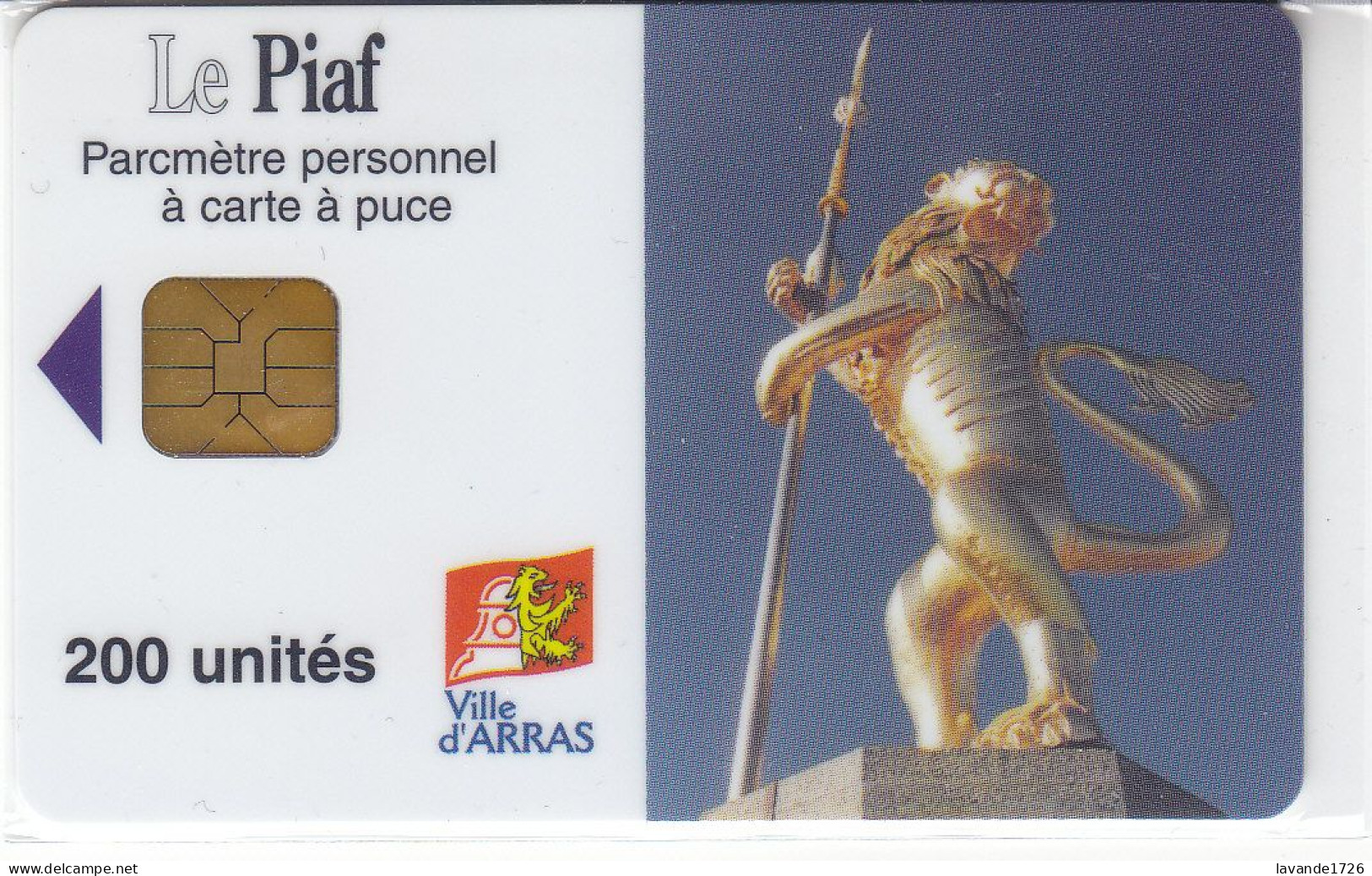 PIAF De ARRAS 200 Unites Date 09.2000    1000 Ex - Cartes De Stationnement, PIAF