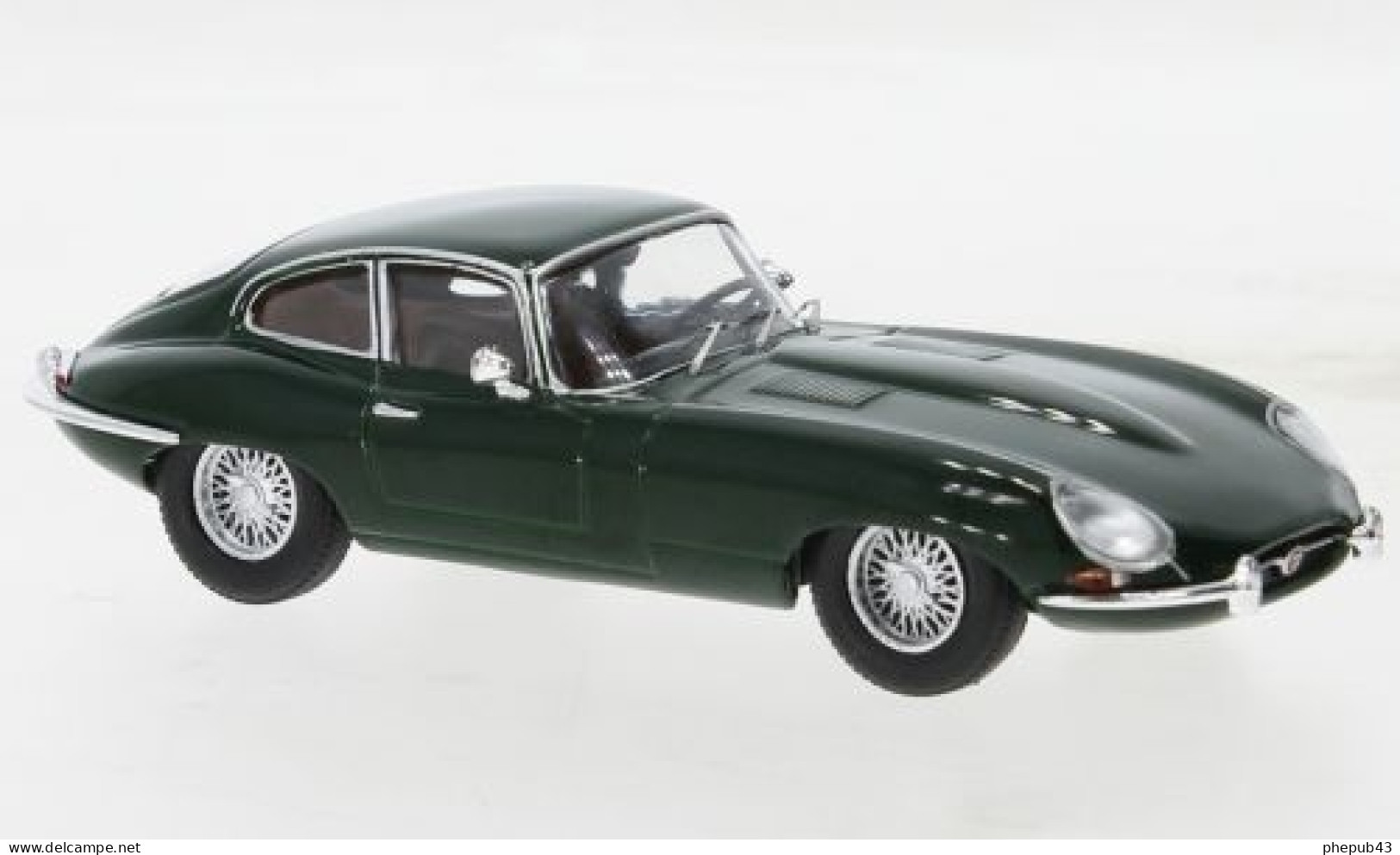 Jaguar E-Type - Dark Green - 1963 - Ixo - Ixo