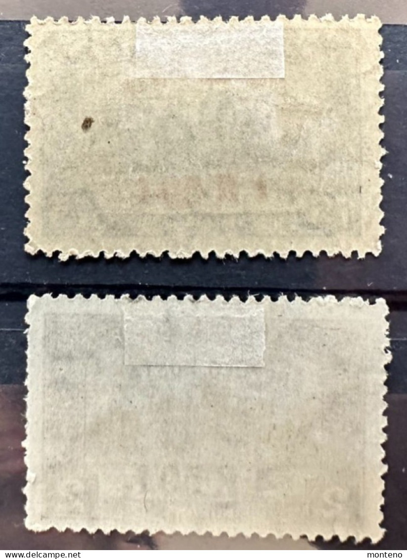 Hongrie 1918   Y Et T  1/2  *   Mi  210/1 - Unused Stamps