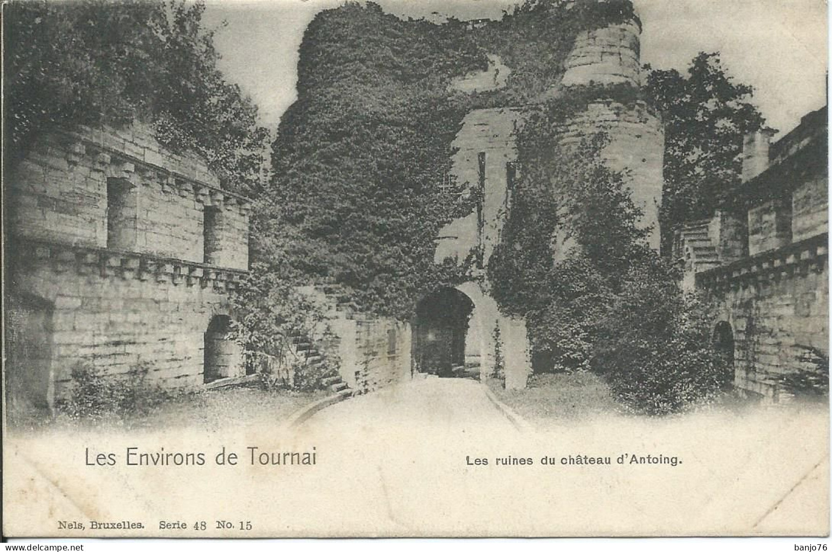 BELGIQUE - Environs De Tournai - Les Ruines Du Château D'Antoing - Antoing