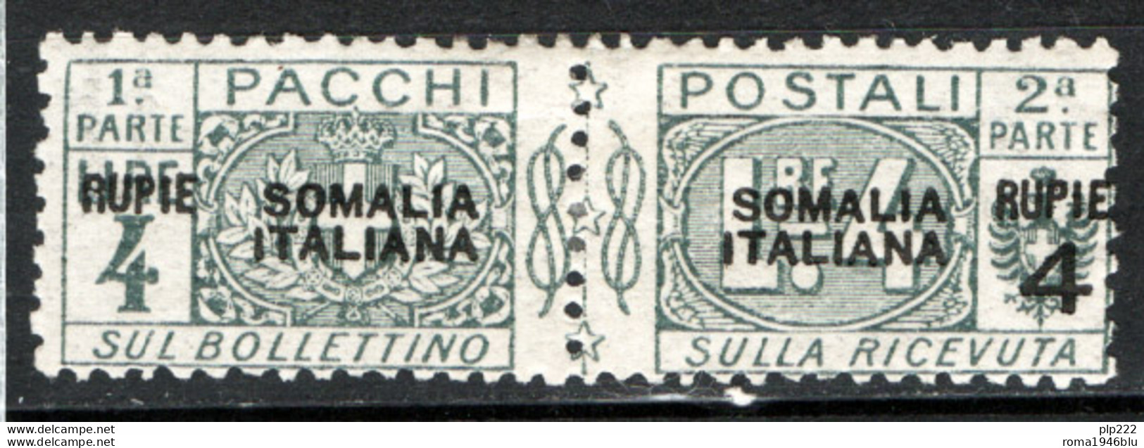 Somalia 1923 Pacchi Postali Sass.PP29 */MH VF/F - Somalie