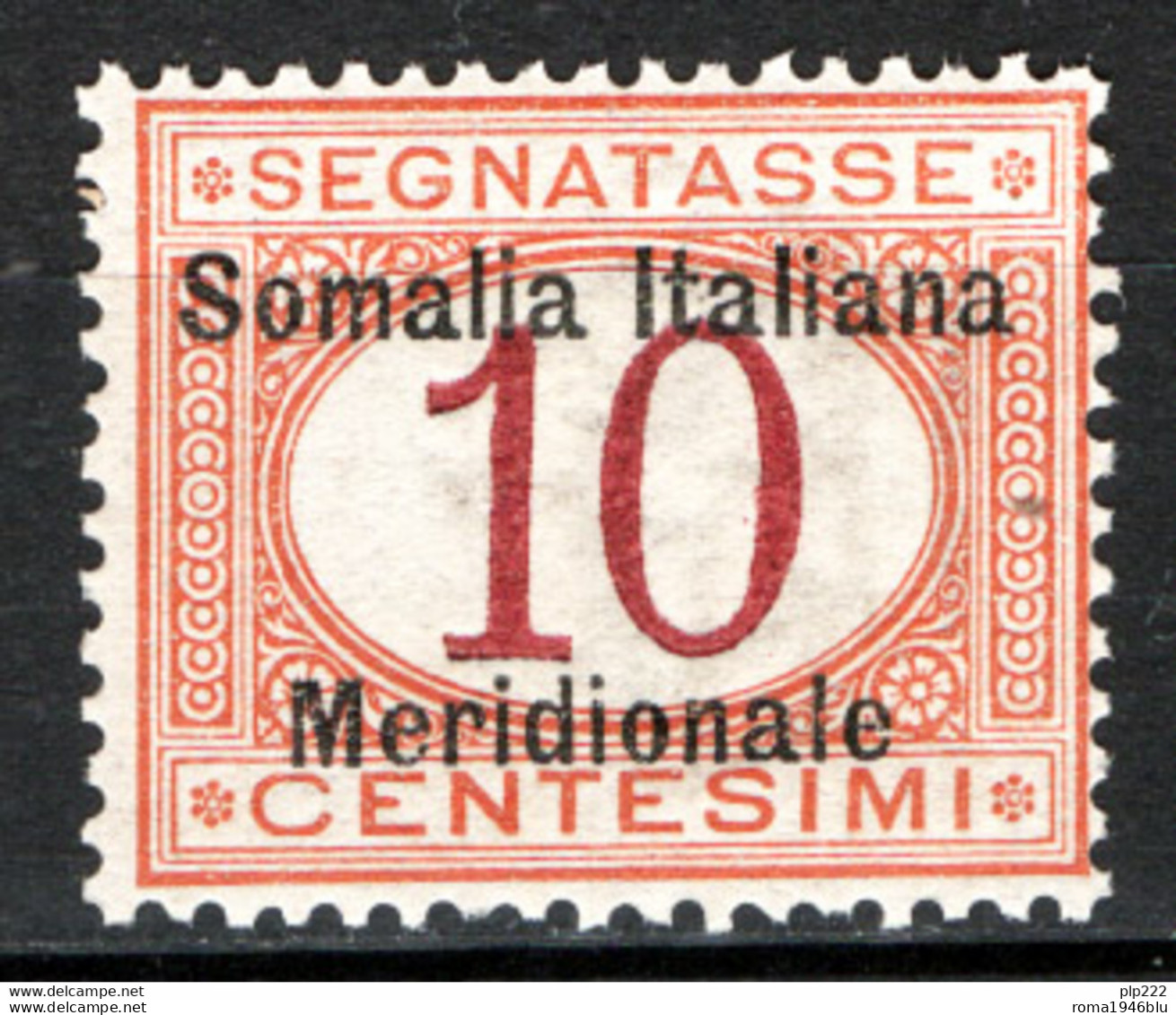 Somalia 1906 Segnatasse Sass.S2 **/MNH VF/F - Somalia