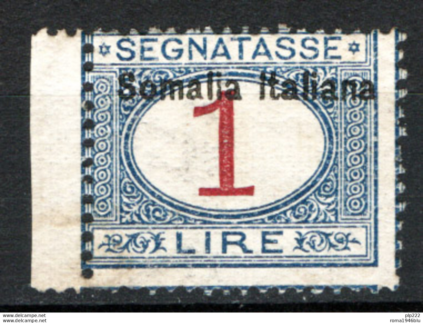 Somalia 1909 Segnatasse Sass.S19 */MH VF/F - Somalië