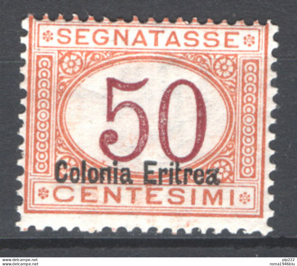 Eritrea 1920 Segnatasse Sass.S19 **/MNH VF/F - Eritrea