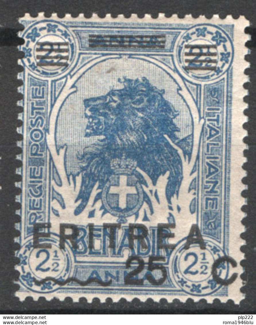 Eritrea 1922 Sass.58h **/MNH VF/F - Eritrea