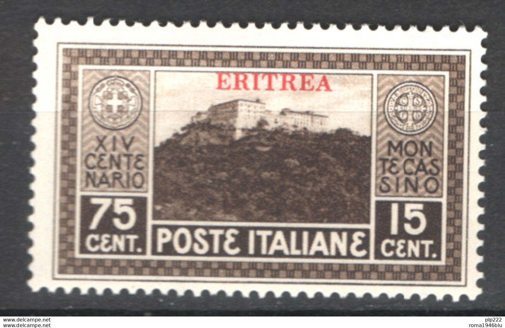 Eritrea 1929 Sass.148 **/MNH VF/F - Eritrea