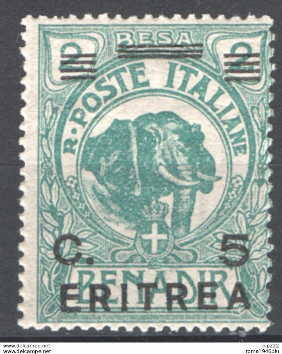 Eritrea 1922 Sass.55 **/MNH VF/F - Eritrea