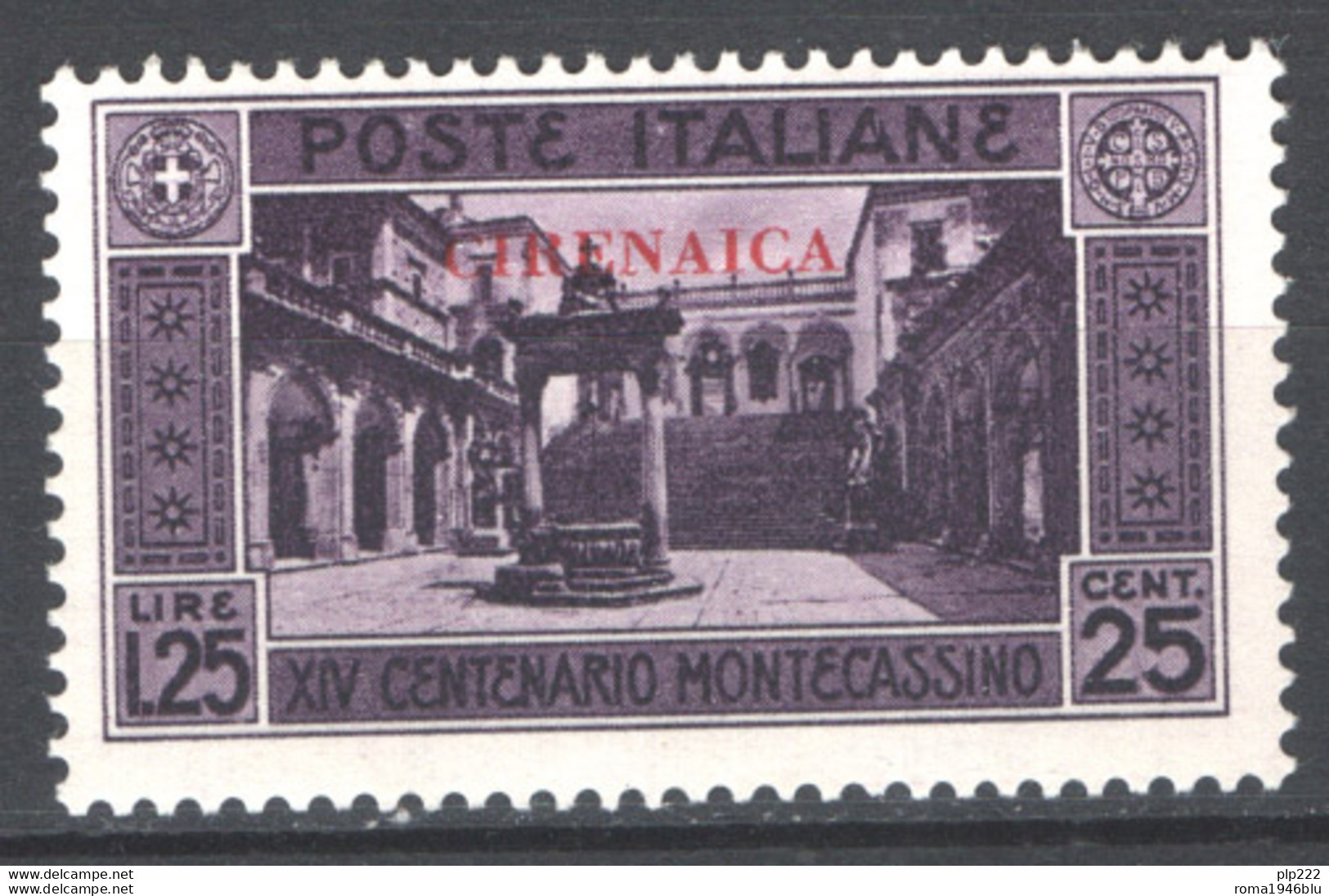 Cirenaica 1929 Sass.57 **/MNH VF/F - Cirenaica