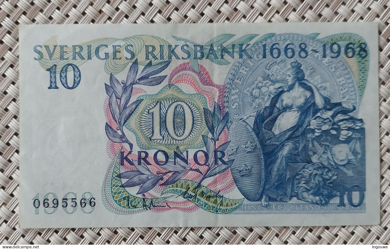 Sweden - Schweden - Suede 10 Kronor 1968 - 0695566 - Sweden