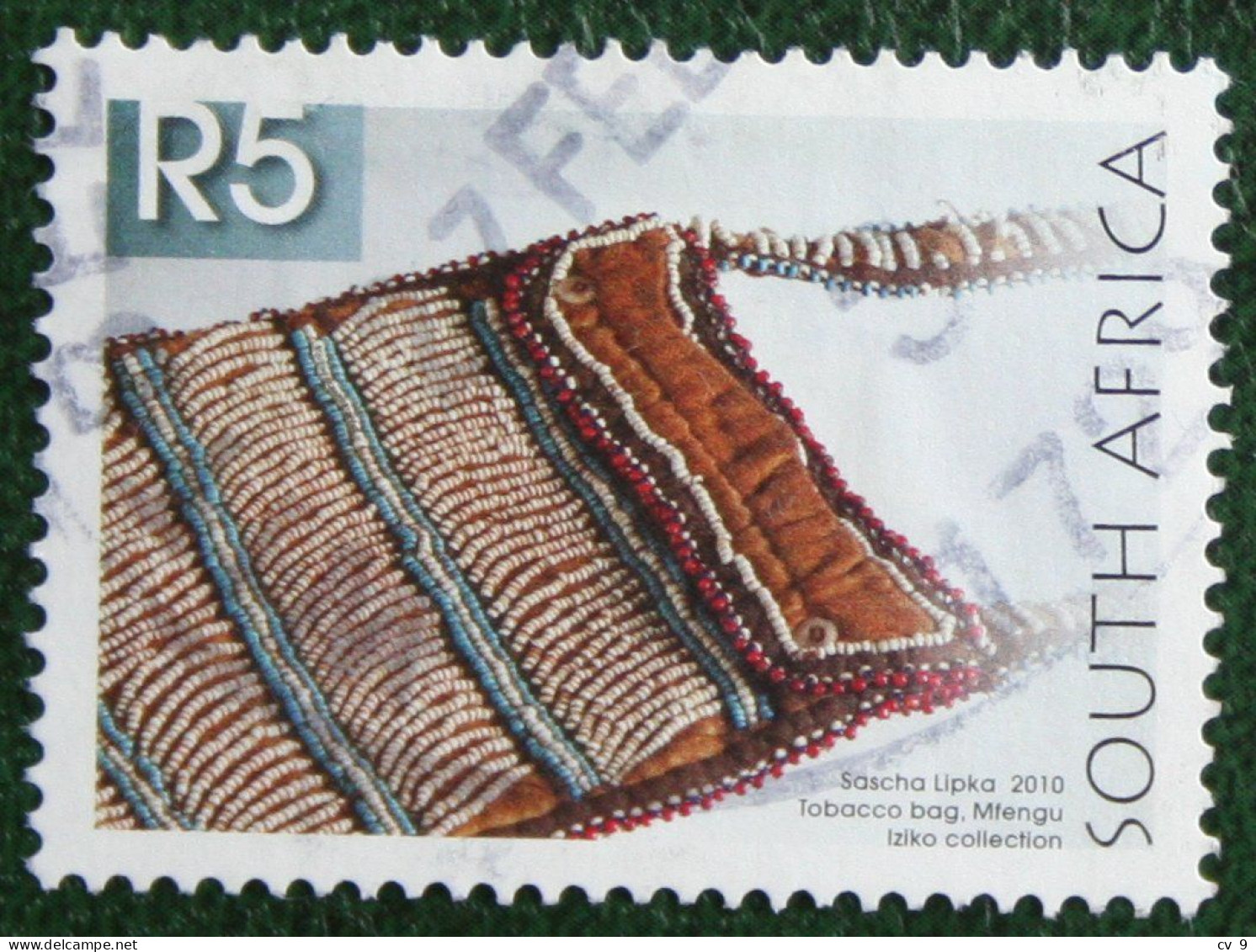 R5 Beaded Artwork 2010 Mi 2009 Y&T 1574 Used Gebruikt Oblitere SUD SOUTH AFRICA RSA - Used Stamps