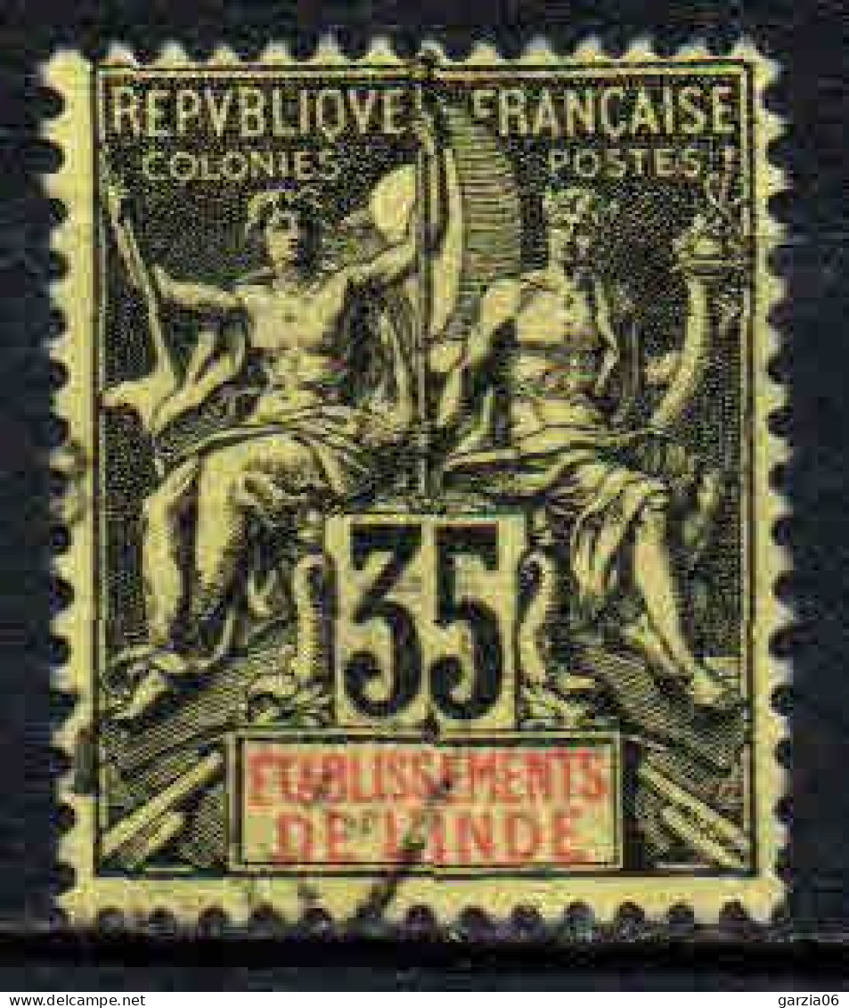 Inde - 1900 - Type Sage  - N° 17 - Oblit - Used - Used Stamps