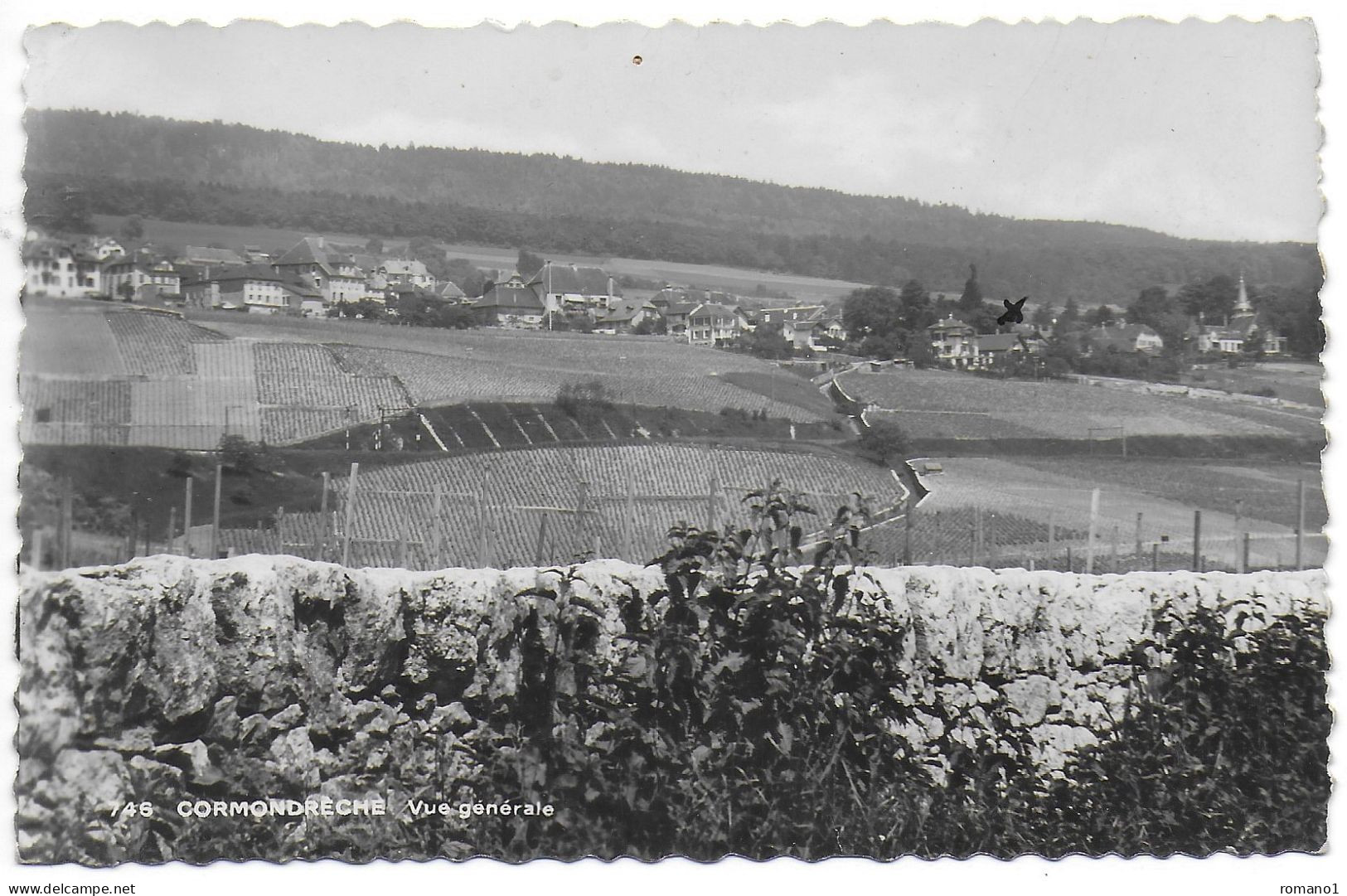 Suisse )    CORMONDRECHE  -  Vue Générale - Cormondrèche