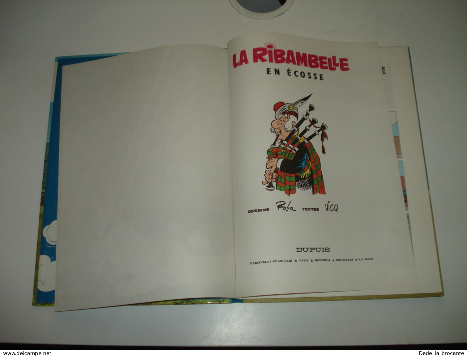 C48 (3)/ La Ribambelle " En Ecosse " - Roba Et Vicq - EO 1966 - Proche Du Neuf - Ribambelle, La