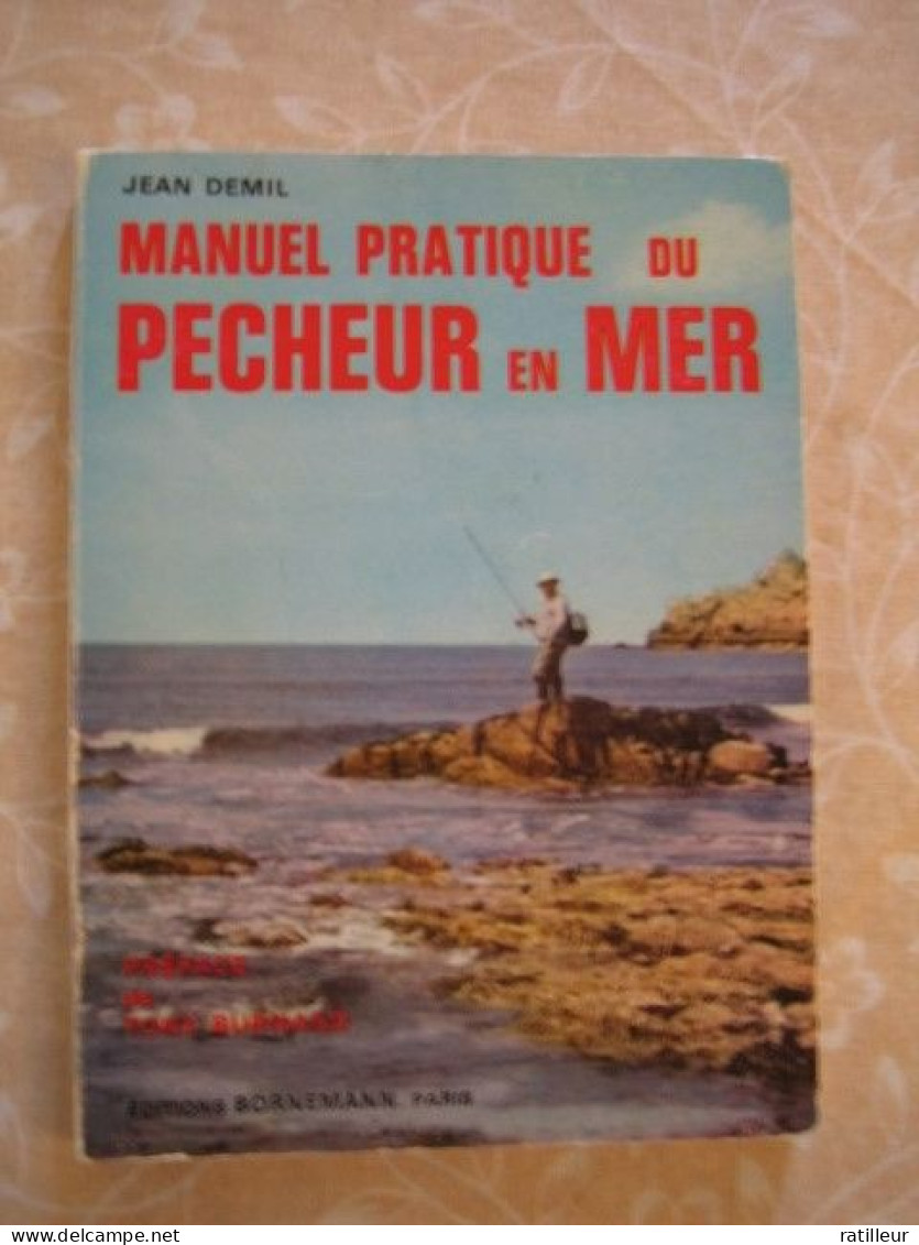 * Lot de 9 livres : Pêche en mer