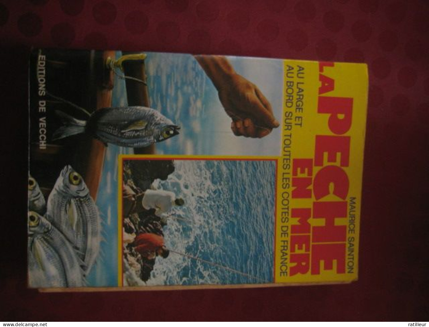 * Lot de 9 livres : Pêche en mer