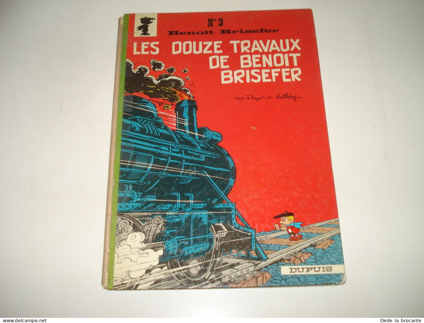 C48 / Benoit Brisefer  " Les Douze Travaux De B .. " Par Peyo - E.O 1968 - Benoît Brisefer