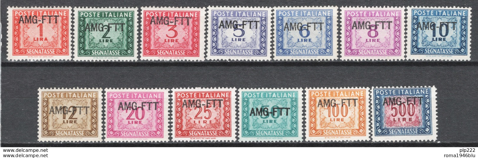 Trieste A 1949 Segnatasse Sass.S16/28 **/MNH VF/F - Strafport