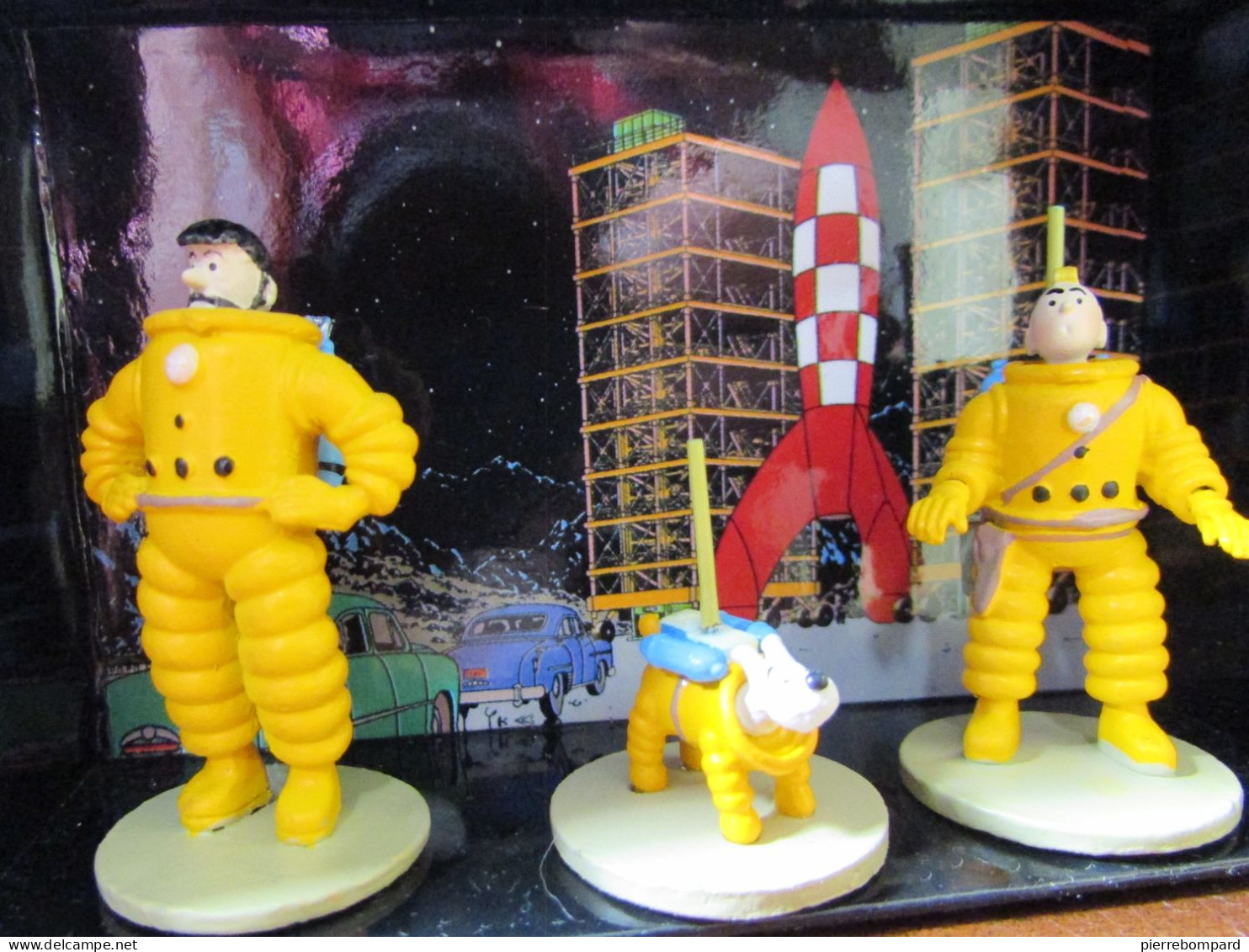 Tintin Milou Lot 8 Figurines Certaines En Plomb - Kuifje