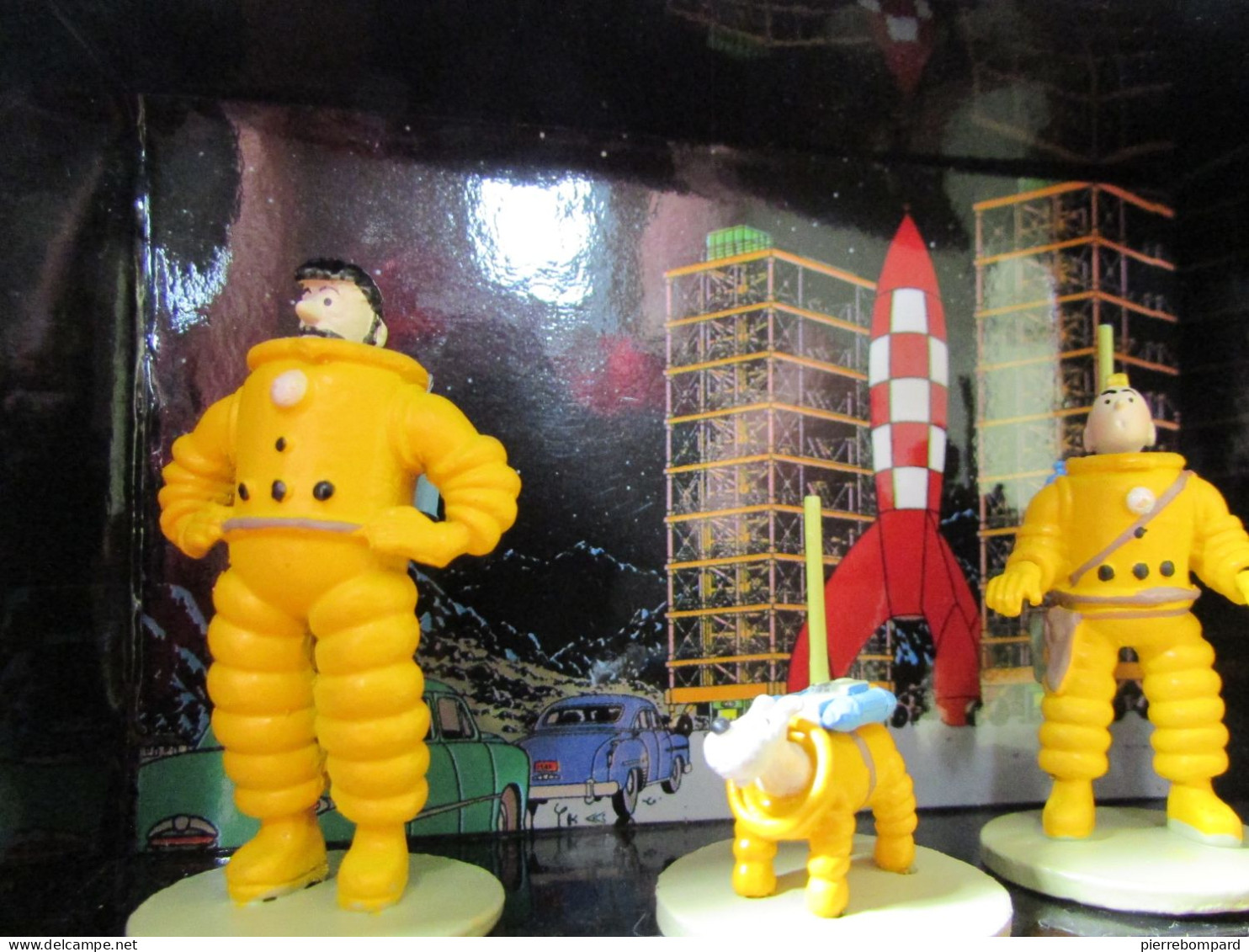 Tintin Milou Lot 8 Figurines Certaines En Plomb - Tintin