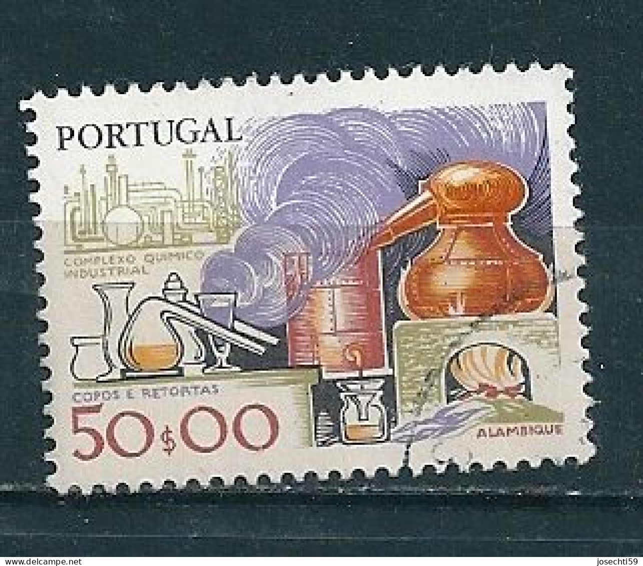 N° 1457 Instruments De Travail Oblitéré Timbre Portugal 1980 - Oblitérés