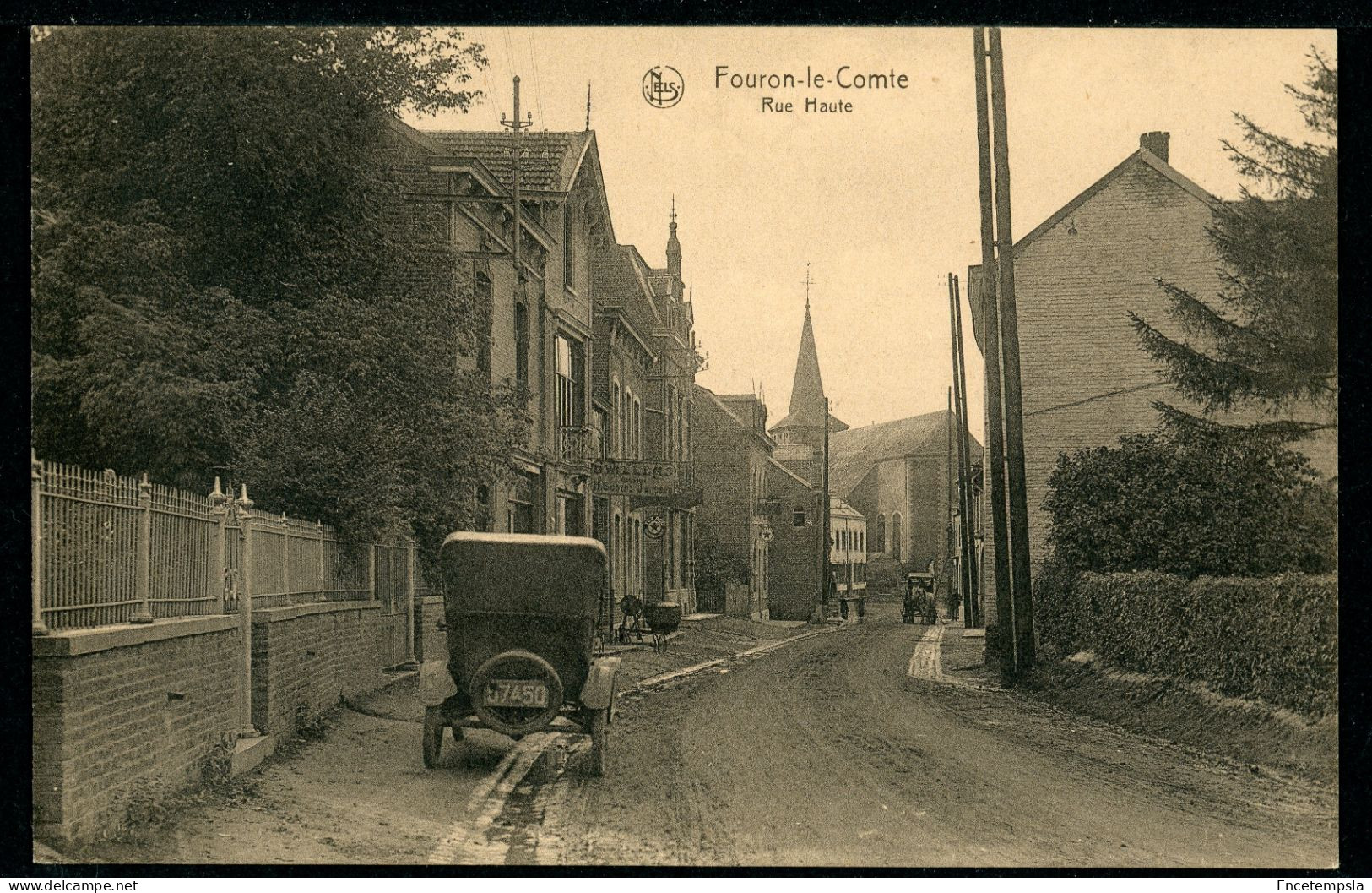 CPA - Carte Postale - Belgique - Fouron Le Comte - Rue Haute (CP23655OK) - Fourons - Vören