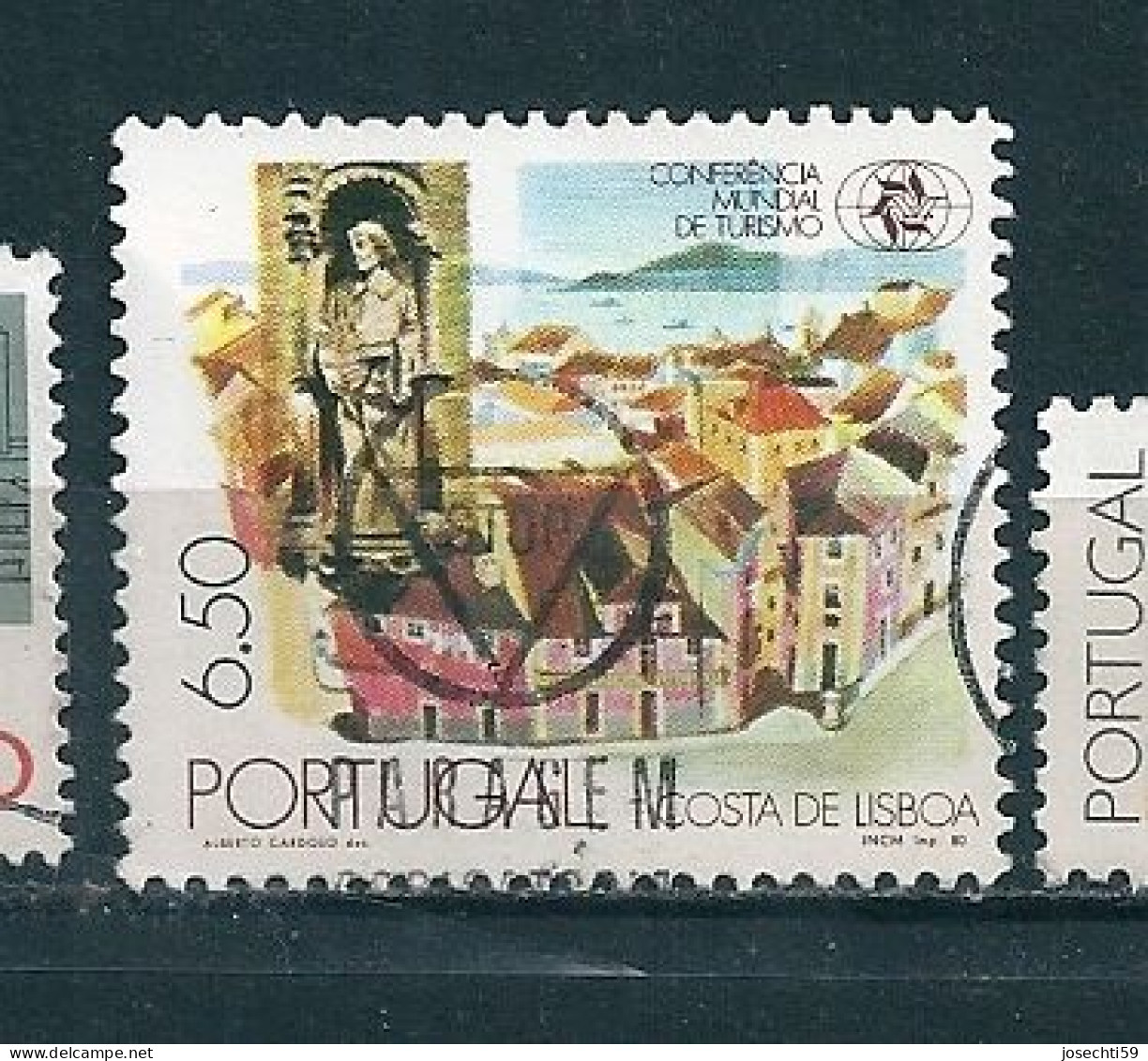 N° 1476 Conférence Mondiale Du Tourisme - Manille  Oblitéré 1980 Timbre Portugal - Gebraucht
