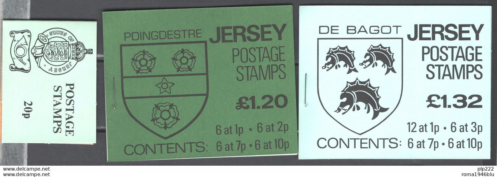 Jersey 1981 Unif.Lib.38/40 - Booklet **/MNH VF - Jersey