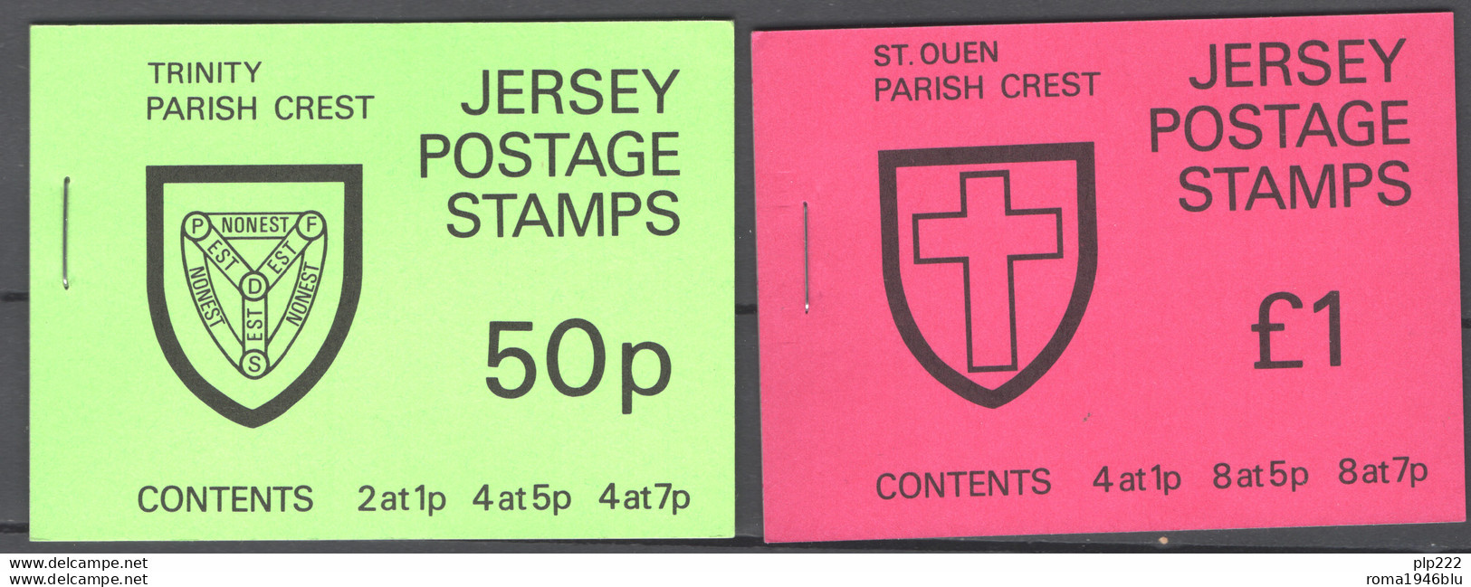 Jersey 1976 Unif.Lib.27/28 - Booklet **/MNH VF - Jersey