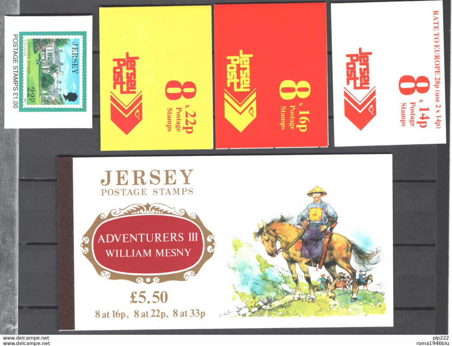 Jersey 1992 Unif.Lib.58/62 - Booklet **/MNH VF - Jersey